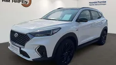 Polar white / sol Gebraucht 2020 Hyundai Tucson N Line SUV | 21.300 € (Fairer Preis)