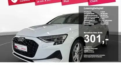 Gebraucht Audi A3 Advanced Plus 116 PS (85 kW) 2025 Gletscherweiß metallic Limousine