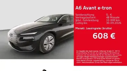 Gebraucht Audi A6 e-tron Ambiente 210 kW (286 PS) 2025 Mythosschwarz metallic Kombi