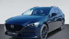 Deep crystal blue Gebraucht 2025 Mazda 6 Homura-Line Kombi | 35.190 € (Fairer Preis)