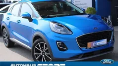 Blau Gebraucht 2021 Ford Puma Titanium SUV | 16.990 € (Guter Preis)