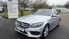 Diamantsilber metalliclack Gebraucht 2016 Mercedes C180 AMG line Kombi | 19.950 € (Etwas zu teuer)
