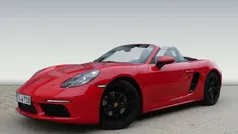 Indischrot Gebraucht 2024 Porsche 718 Boxster Cabrio | 84.900 € (Fairer Preis)