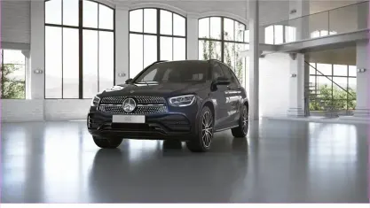 Gebraucht Mercedes GLC300e AMG 211 PS (155 kW) 2021 Blau