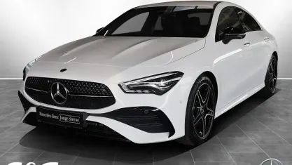 Second-hand Mercedes CLA200 AMG 163 CP (119 kW) 2025 Alb Coupe