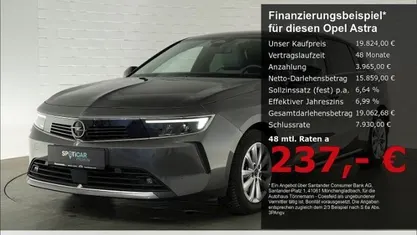 Vulkan grau Gebraucht 2023 Opel Astra Elegance Limousine | 19.824 € (Fairer Preis)