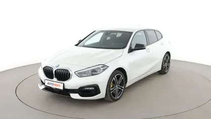 Gebraucht BMW 118 Sport Line 2019 Weiß Kleinwagen