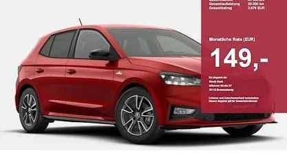 Neu Skoda Fabia Monte Carlo 116 PS (85 kW) 2025 Schwarz Limousine