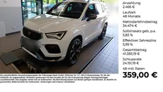Weiß Gebraucht 2023 Cupra Ateca VZ SUV | 36.940 € (Fairer Preis)