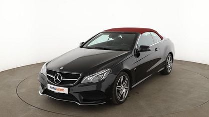 Usata Mercedes E350 Sport Edition 258 CV (189 kW) 2017 Nero Cabrio