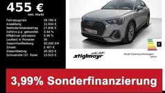 Gletscherweiß metallic Gebraucht 2024 Audi Q3 Sportback S-Line SUV | 39.780 € (Superpreis)