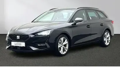Brugt Seat Leon FR 150 HK (110 kW) 2022 Sort Stationcar