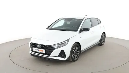 Gebraucht Hyundai i20 N Line 101 PS (74 kW) 2021 Weiß Kleinwagen