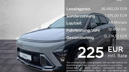 Neu Hyundai Kona Trend 150 PS (110 kW) 2025 Cyber grey / met SUV