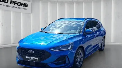 Gebraucht Ford Focus ST-Line 125 PS (91 kW) 2022 Blau Kombi