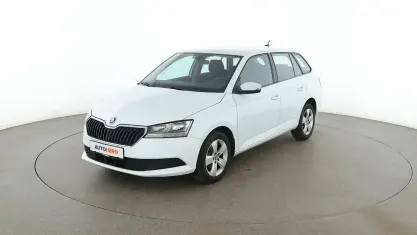 Gebraucht Skoda Fabia Ambition 95 PS (69 kW) 2019 Weiß Kleinwagen