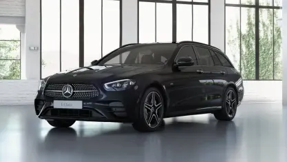 Gebraucht Mercedes E300 AMG 194 PS (142 kW) 2021 Metalliclack obsidianschwarz Kombi