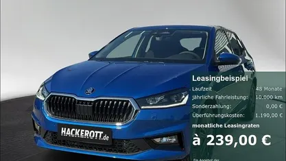 Neu Skoda Fabia 116 PS (85 kW) 2026 Blau Kleinwagen