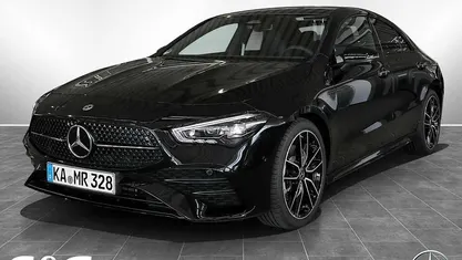 Käytetty Mercedes CLA200 AMG 163 HP (119 kW) 2025 Musta Coupe - kaksiovinen