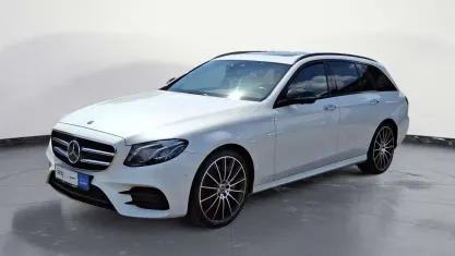 Gebraucht Mercedes E400 AMG line 340 PS (250 kW) 2018 Weiß Kombi