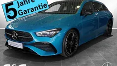 Metalliclack hyperblau Gebraucht 2024 Mercedes CLA200 Shooting Brake AMG Kombi | 35.449 € (Fairer Preis)