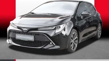 Gebraucht Toyota Corolla Team 184 PS (135 kW) 2022 Black mica / ink Limousine