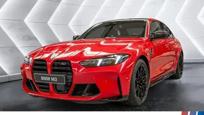 Nuova BMW M3 Competition Edition 530 CV (389 kW) 2025 Rosso Berlina