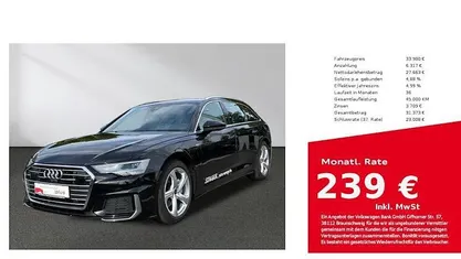 Schwarz Gebraucht 2023 Audi A6 Ambiente Limousine | 33.980 € (Guter Preis)