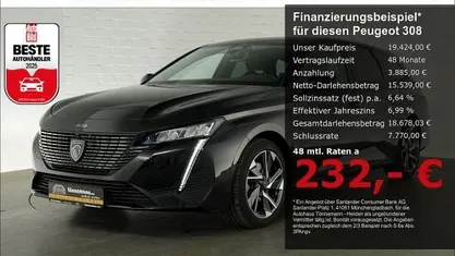 Schwarz Gebraucht 2024 Peugeot 308 SW Allure Kombi | 19.424 € (Superpreis)