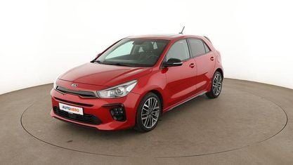Usata Kia Rio GT-Line 120 CV (88 kW) 2018 Rosso Berlina