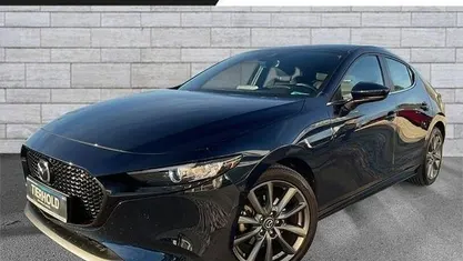 Deep crystal blue Gebraucht 2022 Mazda 3 Selection Limousine | 21.900 € (Fairer Preis)