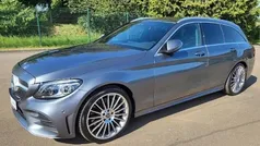 Grau Gebraucht 2019 Mercedes C300 AMG line Kombi | 27.990 € (Fairer Preis)