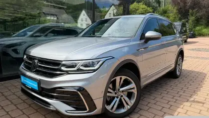 Gebraucht VW Tiguan Allspace R-line 200 PS (147 kW) 2022 Silber SUV