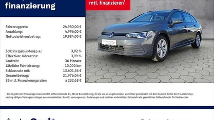 Delfingrau metallic Gebraucht 2023 VW Golf VIII Life Kombi | 24.980 € (Fairer Preis)