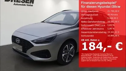 Silber Gebraucht 2025 Hyundai i30 Advantage Kombi | 21.790 € (Etwas zu teuer)