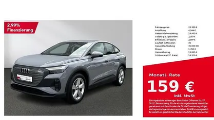 Gebraucht 2022 Audi Q4 Sportback e-tron Basis SUV | 23.380 € (Guter Preis)