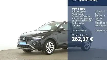 Usata VW T-Roc Life 150 CV (110 kW) 2025 Nero SUV