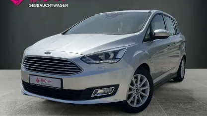 Gebraucht Ford Grand C-Max Titanium 150 PS (110 kW) 2018 Silber Van / Kleinbus