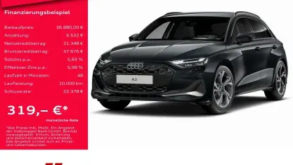 Usata Audi A3 Advanced 150 CV (110 kW) 2025 Grigio Berlina