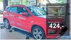 Velvet rot Gebraucht 2019 Seat Ateca FR SUV | 23.339 € (Fairer Preis)