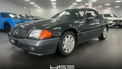 Brugt Mercedes SL500 320 HK (235 kW) 1994 Grå Cabriolet