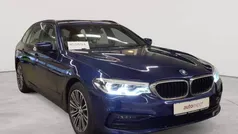 Mediterranblau metallic Gebraucht 2020 BMW 520 Sport Line Kombi | 27.290 € (Guter Preis)