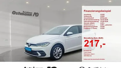 Weiß Gebraucht 2021 VW Polo Style Kleinwagen | 14.879 € (Fairer Preis)