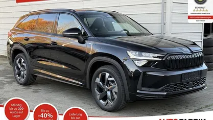 Stahl grau Neu 2025 Skoda Kodiaq SportLine SUV | 52.390 € (Fairer Preis)