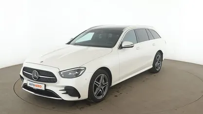 Gebraucht Mercedes E300 AMG line 122 PS (89 kW) 2022 Weiß Kombi