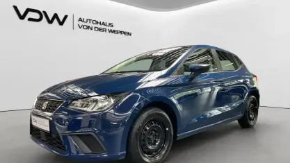Używany Seat Ibiza Style 95 KM (69 kW) 2018 Niebieski Hatchback