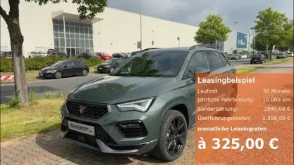 Neu Cupra Ateca 190 PS (139 kW) 2026 Gruen SUV