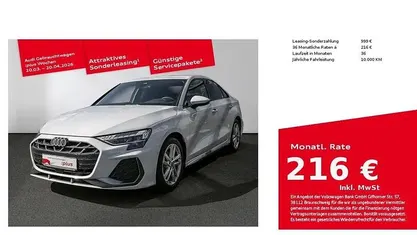 Gebraucht Audi A3 S-Line 116 PS (85 kW) 2024 Weiß