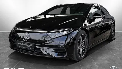 Gebraucht Mercedes EQS500 AMG 330 kW (449 PS) 2023 Metalliclack obsidianschwarz Limousine