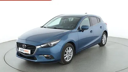 Blau Gebraucht 2018 Mazda 3 Exclusive-Line Limousine | 14.720 € (Fairer Preis)